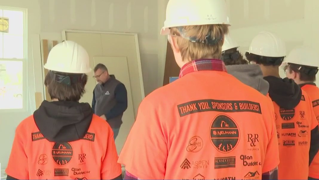 Home building career day, students get firsthand look